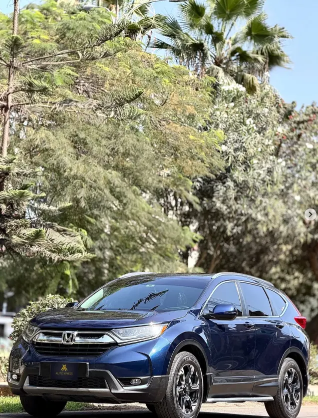 Honda CR-V azul
